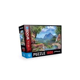 Blue Focus 1000 Parça Lake And Mountain Göl Ve Dağ Puzzle