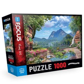Blue Focus 1000 Parça Lake And Mountain Göl Ve Dağ Puzzle