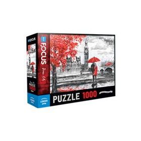 Blue Focus 1000 Parça London Puzzle