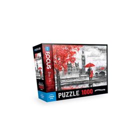 Blue Focus 1000 Parça London Puzzle