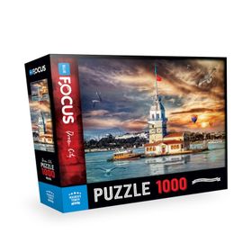 Blue Focus 1000 Parça Maiden'S Tower Kız Kulesi Puzzle
