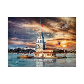 Blue Focus 1000 Parça Maiden'S Tower Kız Kulesi Puzzle