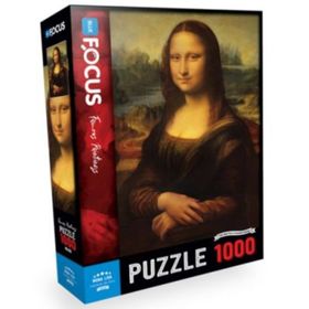 Blue Focus 1000 Parça Mona Lisa Puzzle