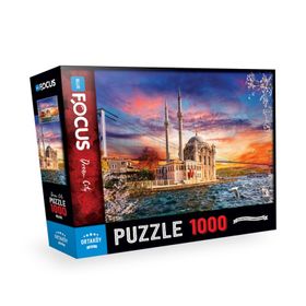 Blue Focus 1000 Parça Ortaköy Puzzle