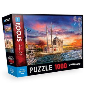 Blue Focus 1000 Parça Ortaköy Puzzle