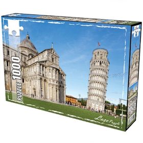 Blue Focus 1000 Parça Pisa Leaning Tower Pisa Kulesi Puzzle