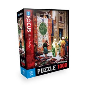 Blue Focus 1000 Parça The Carpet Merchant Halı Tüccarı Puzzle