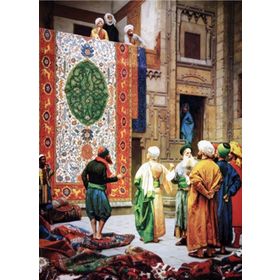 Blue Focus 1000 Parça The Carpet Merchant Halı Tüccarı Puzzle
