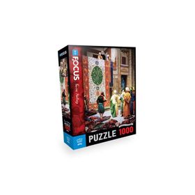 Blue Focus 1000 Parça The Carpet Merchant Halı Tüccarı Puzzle