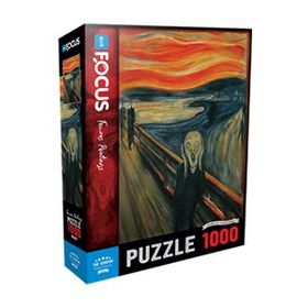 Blue Focus 1000 Parça The Scream Çığlık Puzzle