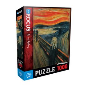 Blue Focus 1000 Parça The Scream Çığlık Puzzle
