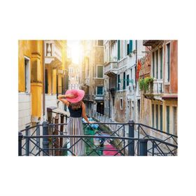 Blue Focus 1000 Parça Traveller Woman Gezgin Kadın Puzzle