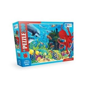 Blue Focus 200 Parça Aquatic Life Deniz Yaşamı Puzzle