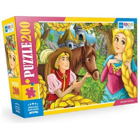 Blue Focus 200 Parça Princess Rapunzel Prenses Rapunzel Puzzle