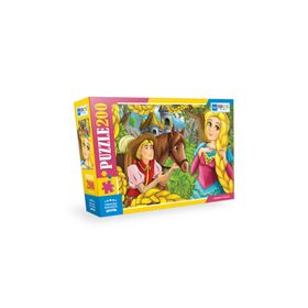 Blue Focus 200 Parça Princess Rapunzel Prenses Rapunzel Puzzle