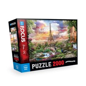 Blue Focus 2000 Parça Paris Puzzle