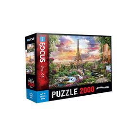 Blue Focus 2000 Parça Paris Puzzle