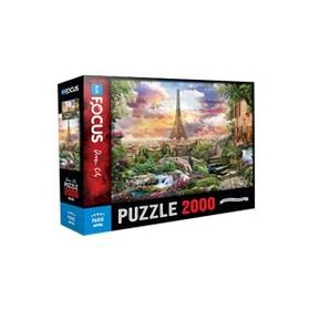 Blue Focus 2000 Parça Paris Puzzle