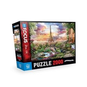 Blue Focus 2000 Parça Paris Puzzle