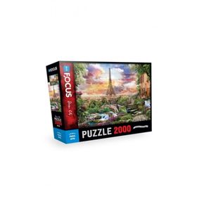 Blue Focus 2000 Parça Paris Puzzle