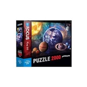 Blue Focus 2000 Parça Planets Gezegenler Puzzle