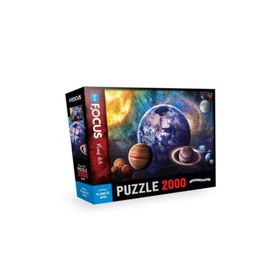 Blue Focus 2000 Parça Planets Gezegenler Puzzle
