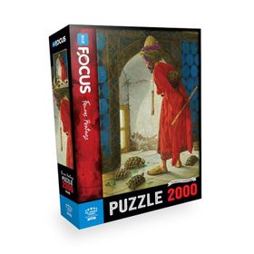 Blue Focus 2000 Parça The Tortoise Trainer Kaplumbağa Terbiyecisi Puzzle