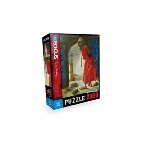Blue Focus 2000 Parça The Tortoise Trainer Kaplumbağa Terbiyecisi Puzzle