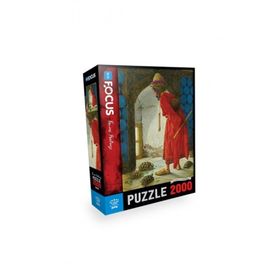 Blue Focus 2000 Parça The Tortoise Trainer Kaplumbağa Terbiyecisi Puzzle