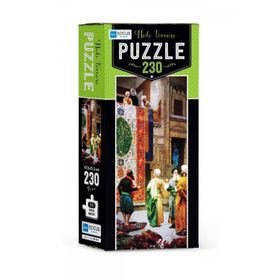 Blue Focus 230 Parça Halı Tüccarı Panorama Puzzle