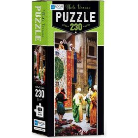Blue Focus 230 Parça Halı Tüccarı Panorama Puzzle