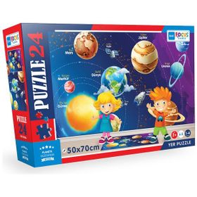 Blue Focus 24 Parça Yer Planets Gezegenler Puzzle