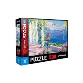 Blue Focus 500 Parça Colorful Dog Renkli Köpek Puzzle