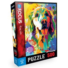 Blue Focus 500 Parça Colorful Dog Renkli Köpek Puzzle
