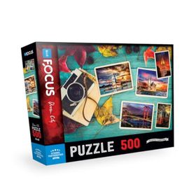 Blue Focus 500 Parça Istanbul Photographer İstanbul Fotoğrafçısı Puzzle