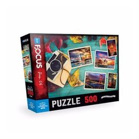 Blue Focus 500 Parça Istanbul Photographer İstanbul Fotoğrafçısı Puzzle