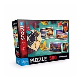 Blue Focus 500 Parça Istanbul Photographer İstanbul Fotoğrafçısı Puzzle