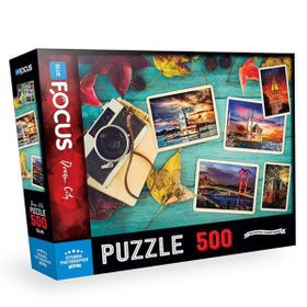 Blue Focus 500 Parça Istanbul Photographer İstanbul Fotoğrafçısı Puzzle