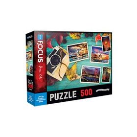 Blue Focus 500 Parça Istanbul Photographer İstanbul Fotoğrafçısı Puzzle