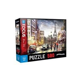 Blue Focus 500 Parça Paris Puzzle