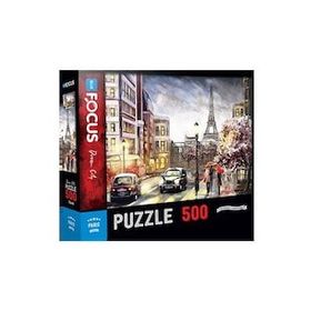 Blue Focus 500 Parça Paris Puzzle