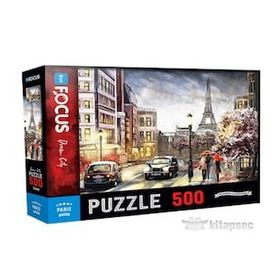 Blue Focus 500 Parça Paris Puzzle