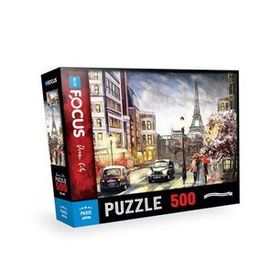 Blue Focus 500 Parça Paris Puzzle