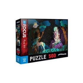 Blue Focus 500 Parça Unicorn Story Tek Boynuzlu At Hikayesi Puzzle