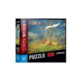 Blue Focus 500 Parça Zebra Love Giraffe Zebranın Aşkı Zürafa Puzzle