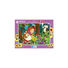 Blue Focus 72 Parça Kırmızı Başlıklı Kız Büyük Frame Puzzle