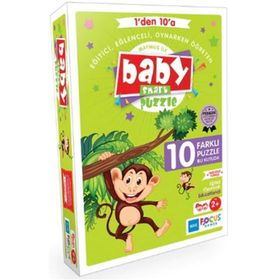 Blue Focus Baby Smart 55 Parça Puzzle