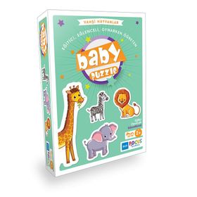Blue Focus Baby Vahşi Hayvanlar Puzzle