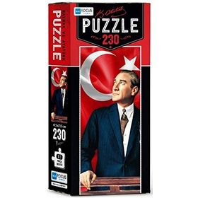Blue Focus Bayrak ve Atatürk 230 Parça Puzzle