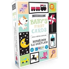 Blue Focus Bebeğimin Ilik Kartları Flash Cards BF182 Puzzle